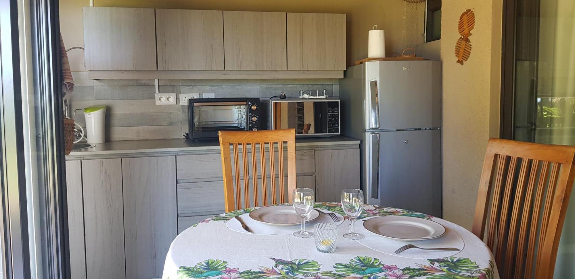 Flamboyant Ocean View - Ex Hillside Haven Apartment Tamarin